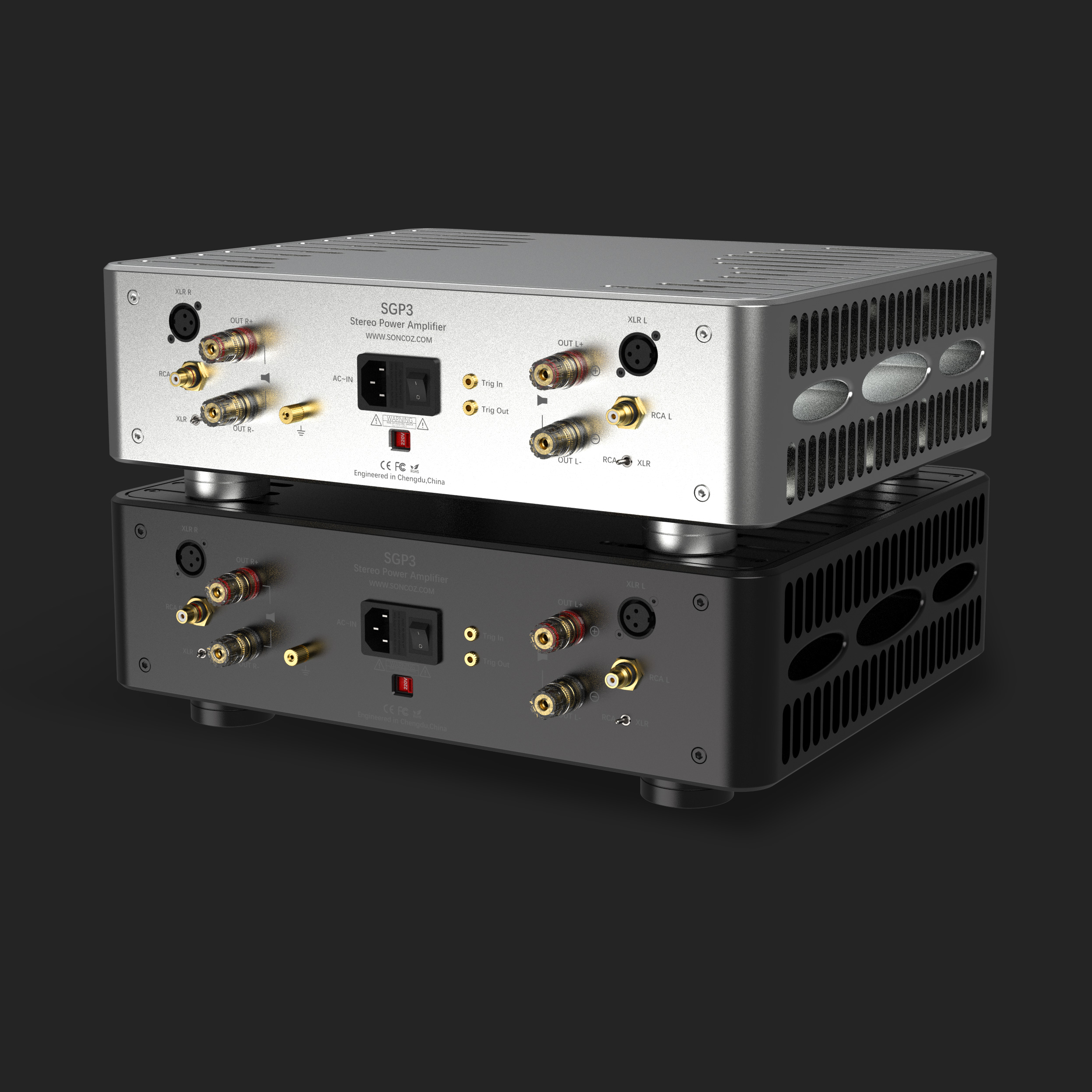 SGP3, Class AB Stereo Audio Power Amplifier