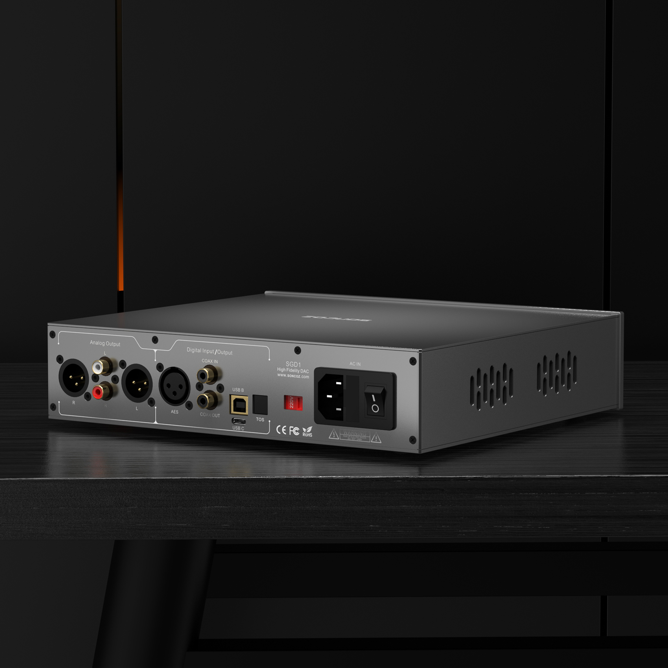 【monaan】SONCOZ SGD1 USB DAC SONCOZ-SGD1
